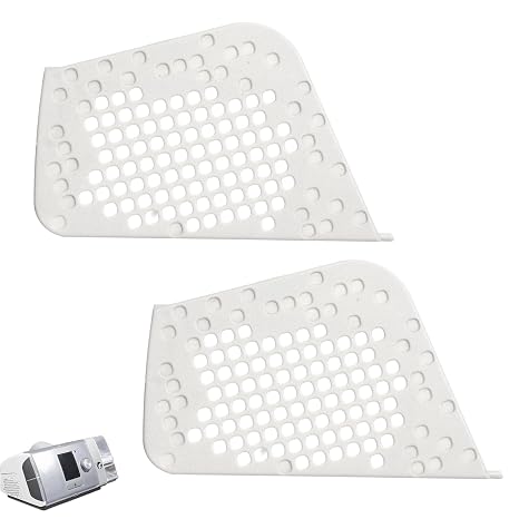2 Pack Filter Side Cover Compatible with Resmed AirSense 10/AirStart 10/AirCurve 10 Universal Gray 19729 Filter Cap for CPAP Autoset VPAP Machines Plastic Replacement