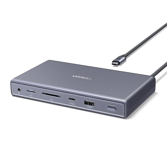 UGREEN 11-in-1 USB4 Docking Station, Extended Dual 4K@120Hz for MacBook