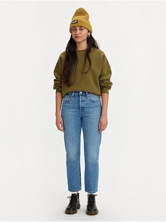 Levi's 501® Levi's® Crop Kadın Jean Pantolon Kot Pantolon Kadın