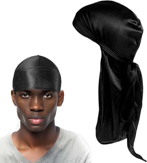 Silk Durag Mens for 360 Waves Dreadlocks