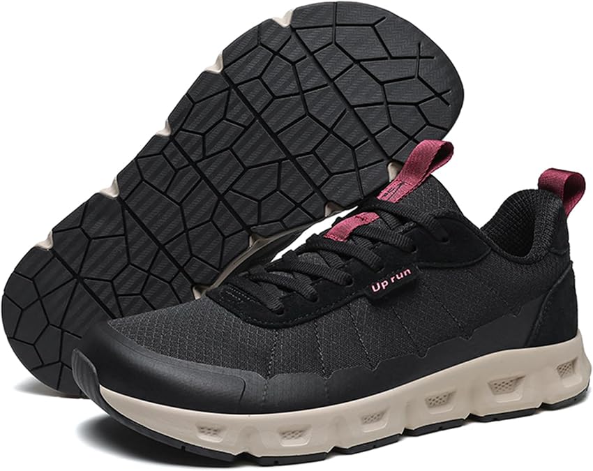 Up run Barefoot Zero Drop Shoes Men Casual Fashion Sneakers Wide Toe Box Men Non-Slip Minimalist Trail Running Shoe for Walking Hiking 2025