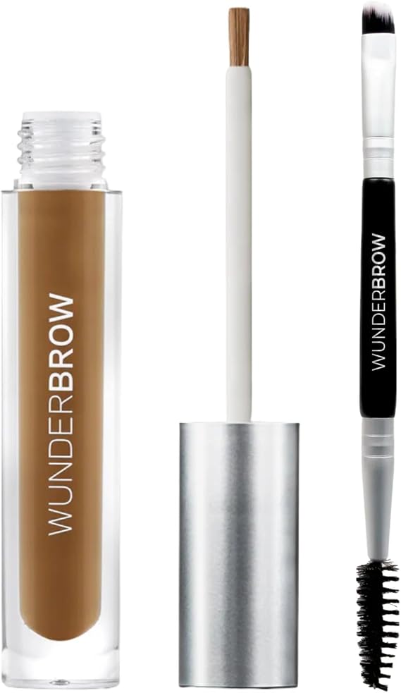 WUNDERBROW Waterproof Eyebrow Gel, Auburn, Vegan and Cruelty-Free