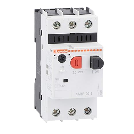 Salvamotore Switch, 400 V 25 kA, 9... 14 bis (Lovato Cod. sm1p1400)