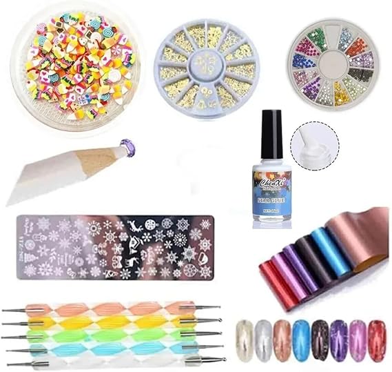Nail Art Seti 8 Parça Tırnak Süsleme Seti