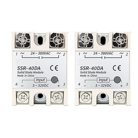 SSR-40DA Solid State Relay Module 2pcs