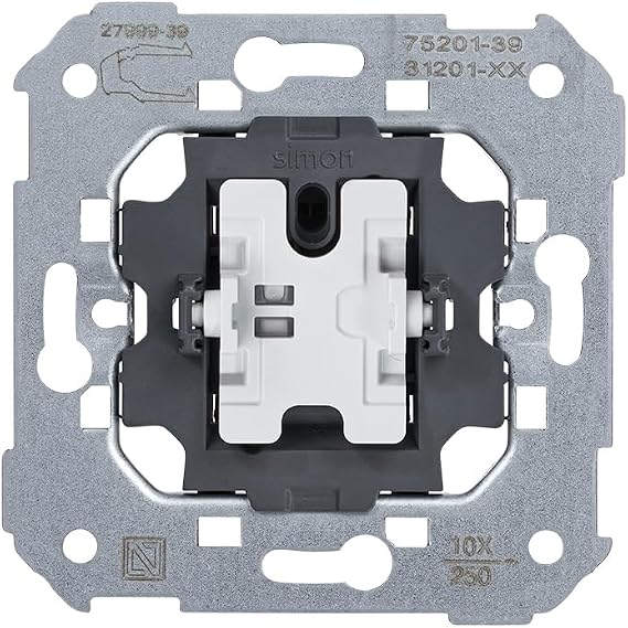 Simon 75 Electric Mechanism Polyvalent Switch Or Switch 10ax