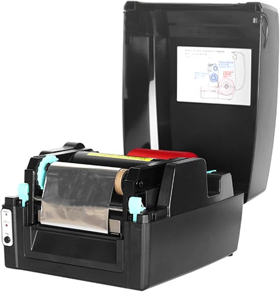Ribbon Printing Machine, Digital Thermal Ribbon Hot Foil Stamping Machine, Printer Width 108mm/4.25 Inch, for Gift Wrapping