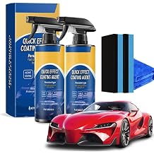 Quick Effect Coating Agent for Cars, 2026 New Car Coating Spray for Shine and High Protection, Waterless Wash and Wax, Hydrophobic Spray (2 Pcs)