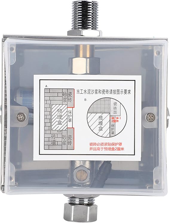 Automatic Urinal Flusher Infrared Sensor Copper Valve