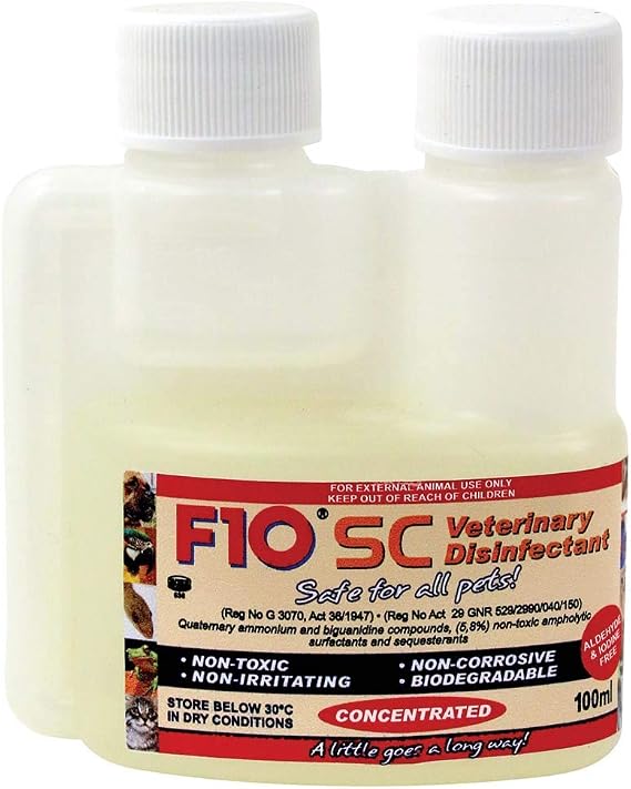 F10 F10SC (Super Concentrate) Disinfectant Cleaning Solution (1 Litre)