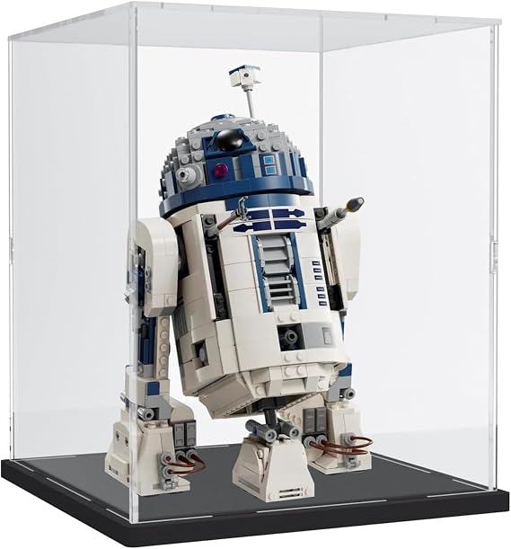 DuvinDD Acrylic Display Case for LEGO Helmets Sets for R2D2 for AT-AT