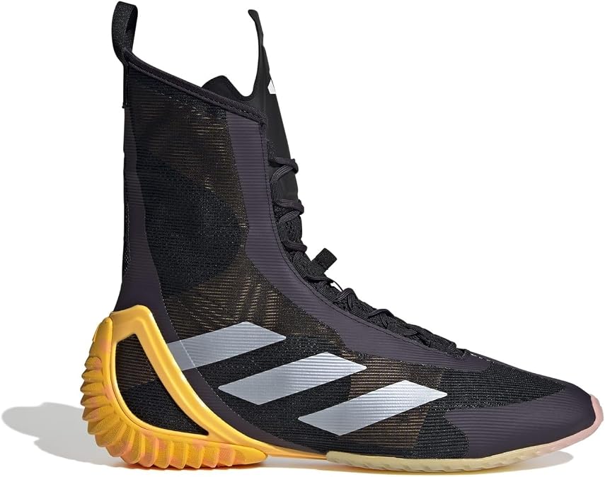 adidas Mens Speedex Cloud Ultra Boxing Shoes Boots Hi Aurora Black 10 UK