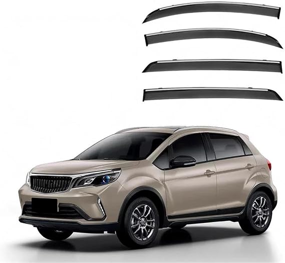 Car Window Wind Deflectors Window Visor For GEELY For GX3 Pro MK1 2017-2024 Vent Ventvisor Visors Rain Guard Shades Door Shields