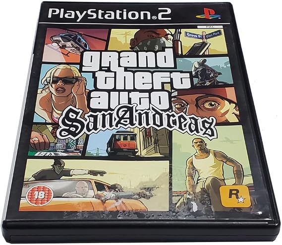 Grand Theft Auto: San Andreas (PS2)