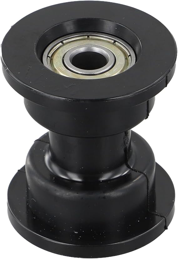 Abdominal Exerciser Roller Wheel for 1.5 Inch Square Tube Guide Rail - Plastic Replacement Part for Home Gym Rowing Machine Core Workout