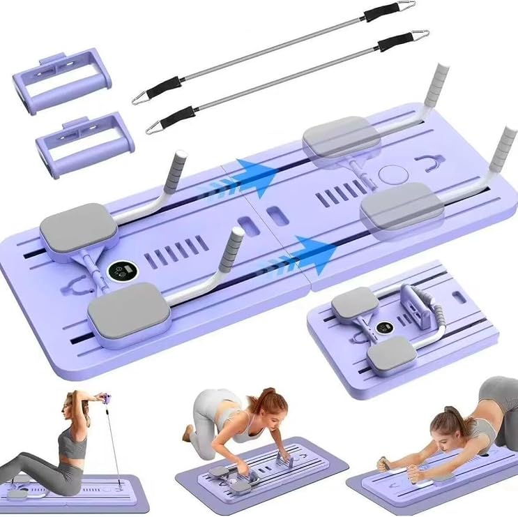 Clifton Pilates Board Çok Amaçlı Reformer Tek Ebat, Tek Ebat, CLTFNPEMR, Mor