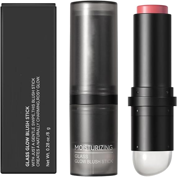 Blush Stick for Cheeks 8g Double-End Cream Blusher Stick Cosmetics