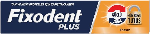Fixodent Plus Güçlü Isırık Diş Protezi Yapıştırıcı Krem 40 g