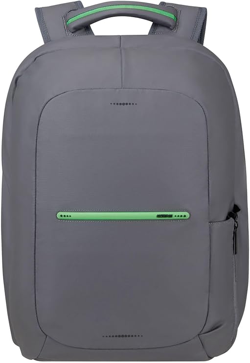 American Tourister Urban Groove UG24 - Laptop Backpack 15.6" (55 cm) - Business & School Backpack with USB Port, Bottle Holder, Smart Sleeve - 21.5L - Anthracite Grey