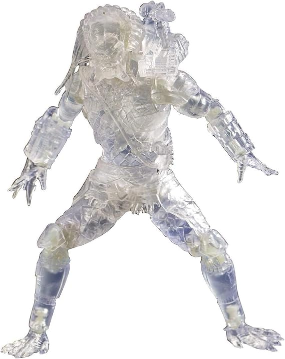Hiya Toys Predator (1987): Invisible Jungle Hunter 1:18 Scale Action Figure, Multicolor