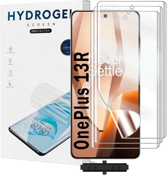 Soft Hydrogel Screen Protector for OnePlus 13R,3 pack