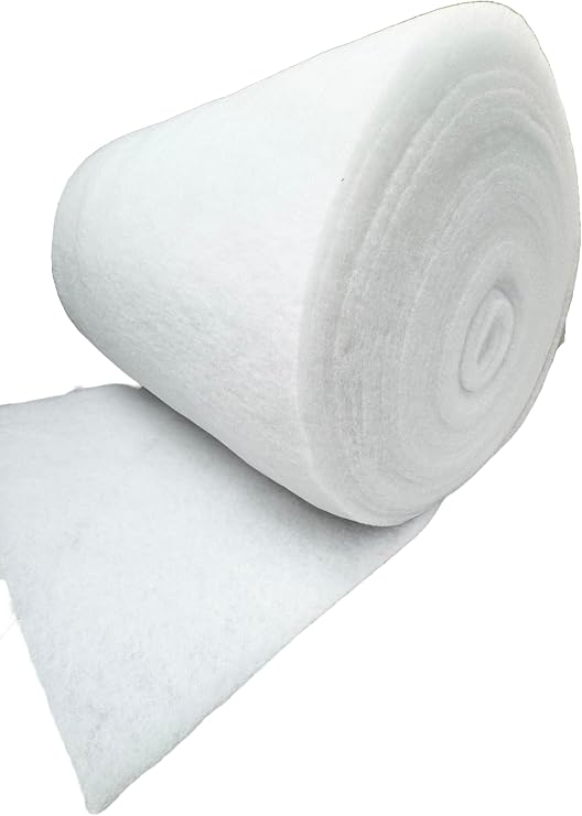 Polyester Wadding Dacron Upholstery Quilting 135gsm 4oz - 60" 152cm Wide, 1mtr - 150cm x 100cm