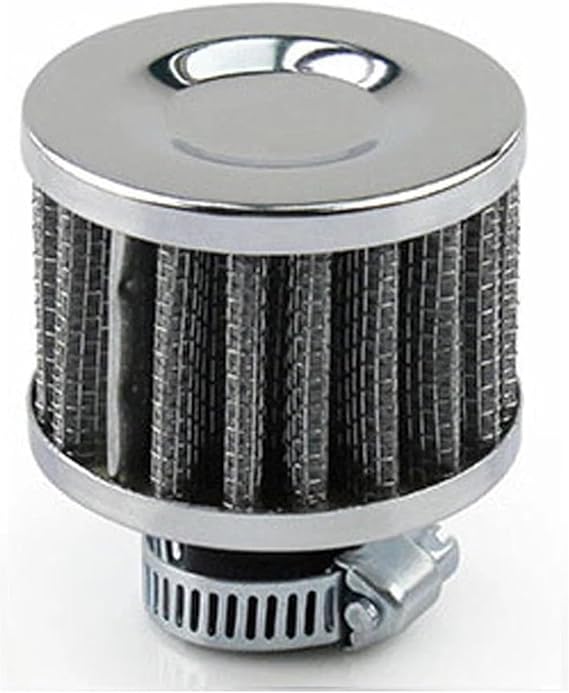 Motorcycle Accessories Universal 12mm Air Filter Motorcycle For Suzuki Address V125g(Grey)