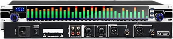 Digital Equalizer Noise Reduction w/Spectrum Display 31 Bands Graphic Equalizer Audio Digital Equalizador Professional Sound system Professional Equalizers for KTV Stage Performance
