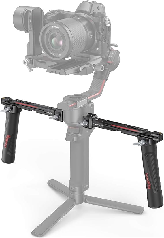 SMALLRIG Dual Handle Handgrip for DJI RS 4 Pro/RS 3 Pro/RS 3/ RS 2/RSC 2 Gimbal - 3027