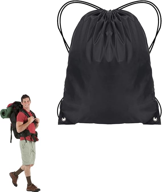 Drawstring Bags Drawstring gym bag Personalised Waterproof Gym Sack with Sports Backpack Large PE Bag Personalised Waterproof Swimming Sack for School Travel Various Activities