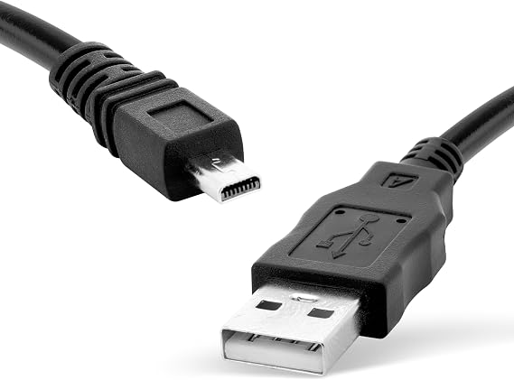 CELLONIC USB A Datacable compatible with Nikon D750, Fujitsu Amilo D7100
