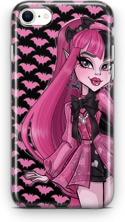 Multitronic iPhone 6 Plus ve 6s Plus Uyumlu Draculaura Tasarım Baskılı Şeffaf Kılıf