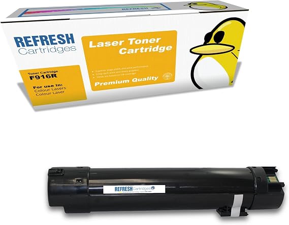 Refresh Cartridges Remanufactured Toner Cartridge Replacement for Dell 593-10924 (Yellow)
