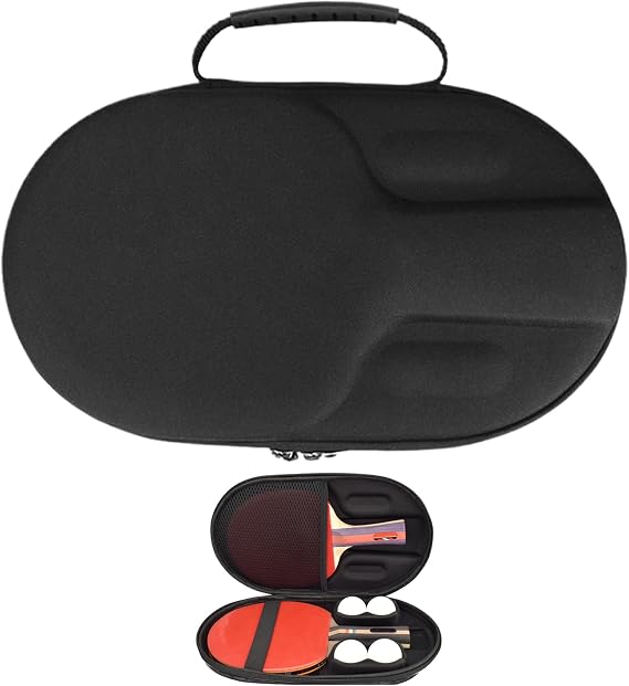 Table Tennis Case Waterproof Hard Shell Carrier