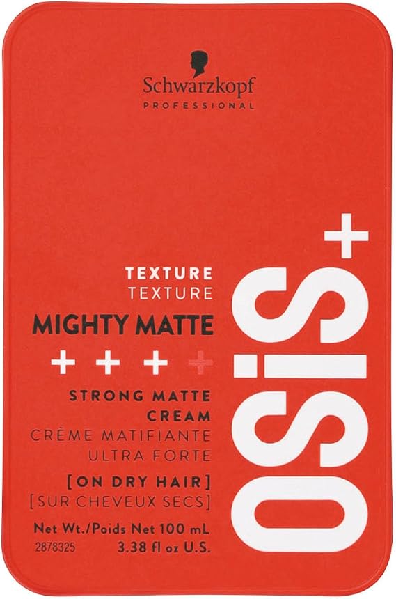 Schwarzkopf OSIS Mighty Matte 100 Mililitre Tutucu Mat Wax