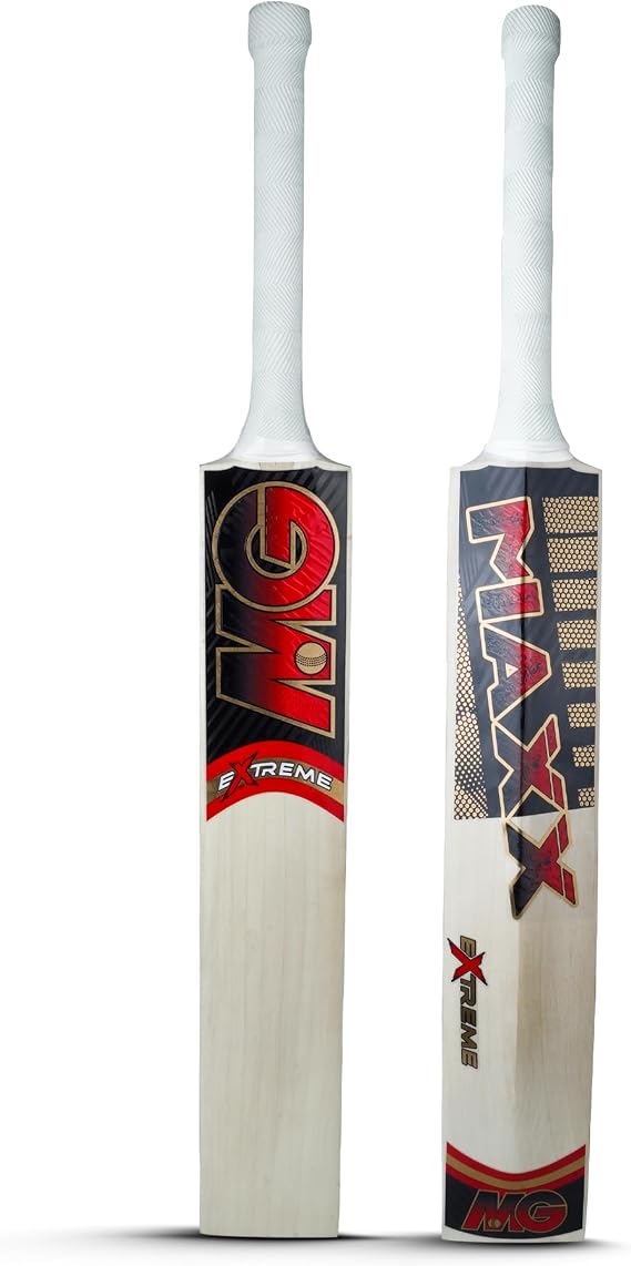 Maxx Grade A English Willow Cricket Bat Nurtured in UK 5/9 Grain READY TO PLAY