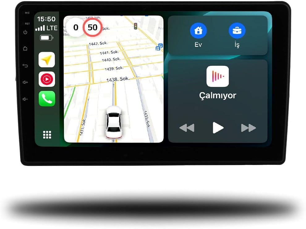 MarTechno Android Multimedya 4GB RAM 32GB Hafıza Toyota Auris 2007-2012 ile uyumlu