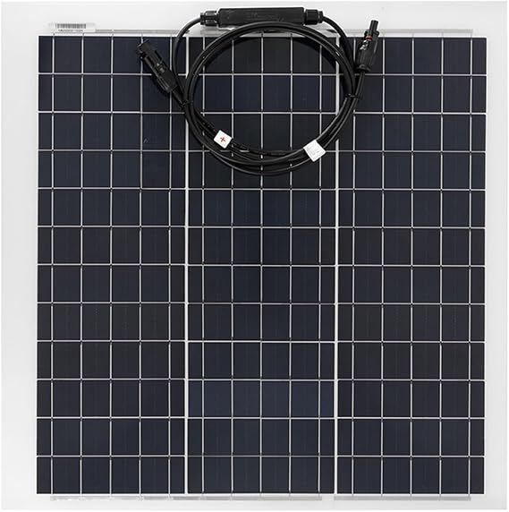 Solar Panel 300W Flexible Monocrystalline Cell RV 12V Kit with Controller Complete for Car/Boat/Battery/Camping Providing Efficient Reliable Energy(1pc-300W)