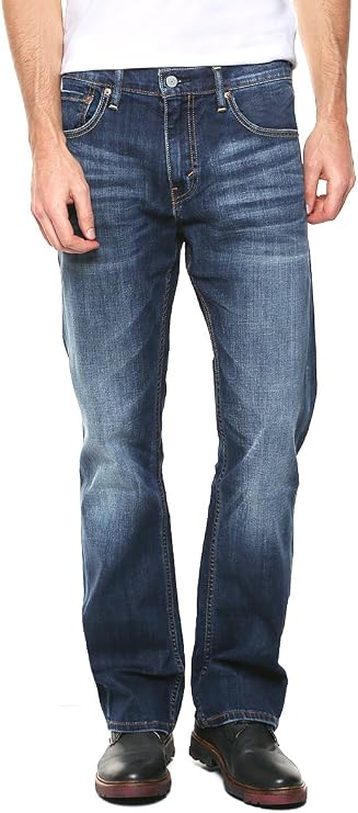 Levi's Men's 527 Slim Bootcut Jean, Wave Allusions- Stretch, 31W x 30L