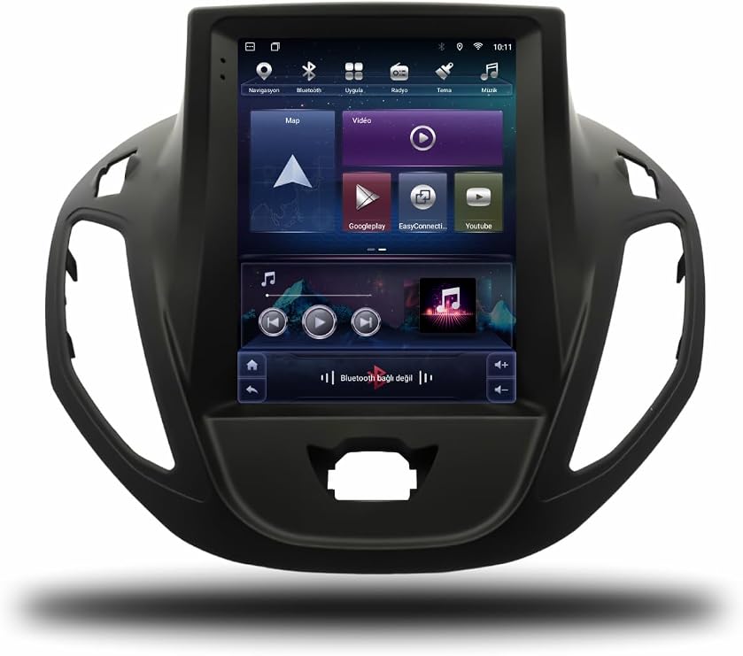 Ford Courier Titanium Uyumlu 9.7” Tesla Ekran Android Multimedya Navigasyon Sistemi (8 GB)