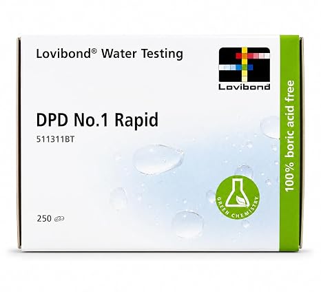 Lovibond DPD No.1 Rapid Dissolve Tablets, 250 Pack
