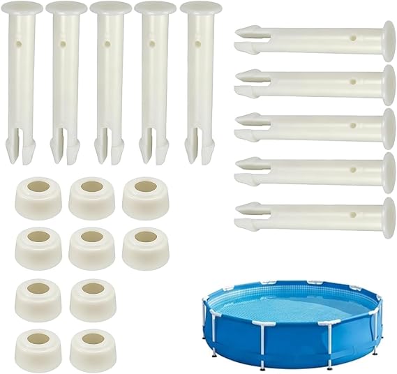 10 Pcs Plastic Pool Joint Pins,Replacement Pool Joint Pins for Intex Pool