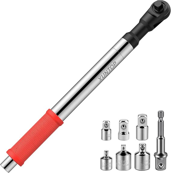 XUNTOP Offset Extension Wrench, Impact Offset Extension Ratchet