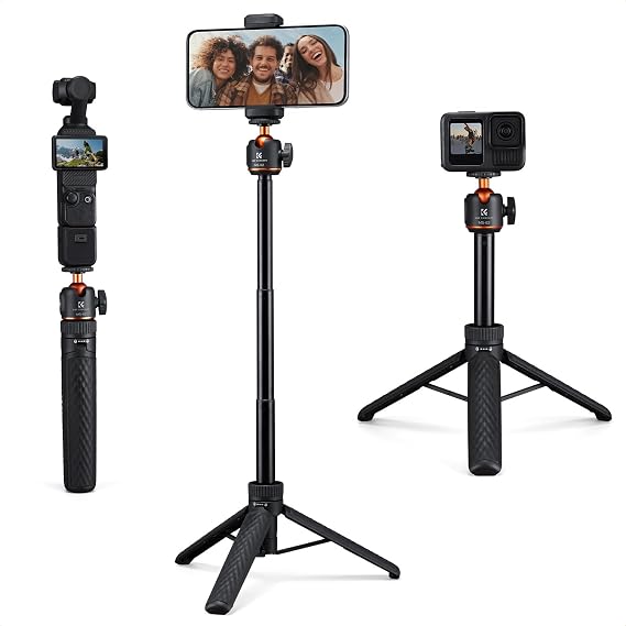 K&F CONCEPT üç ayaklı sehpa Selfie çubuğu