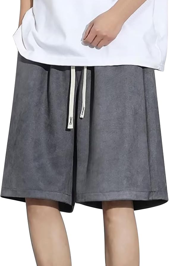 Cocila Work Shorts Men Solid Color Summer Thin Loose Large Casual Pantsmen'S Pants Lauf Short Herren Weiße Jeans Cargo Stretch Arbeitsshorts Sportkleidung 3/4 Hosen Fahrradhosen Style Bermuda