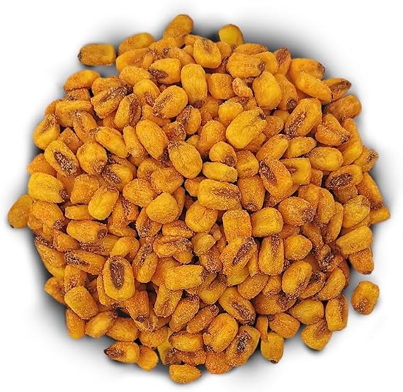 BBQ Roasted Corn Kernels | Crunchy Maize Snack | Smoky BBQ Flavour | Vegan | High Protein & Fibre | Packed in UK | Perfect Party Snack & Lunchbox Treat (1 kg)