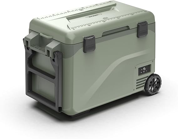 GD40W, 42.5L Compressor Car Refrigerator, Portable Camping Fridge DC 12v/24v Freezer [Energy Class C]