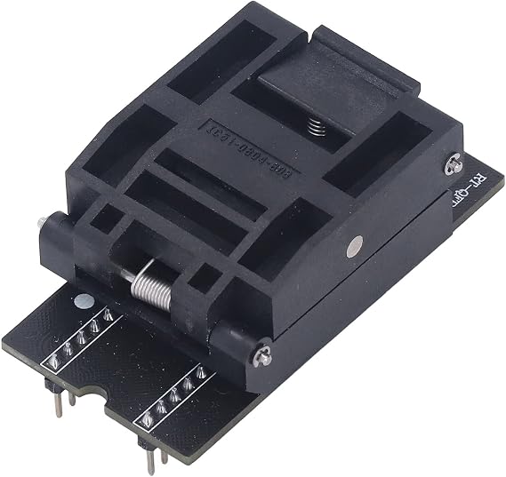 RT809H Programmer Adapter, Serial ICSP Interface High Speed Parallel High Voltage Programming, with USB Storage Card Reader, for QFP80 EMMC Link Programming