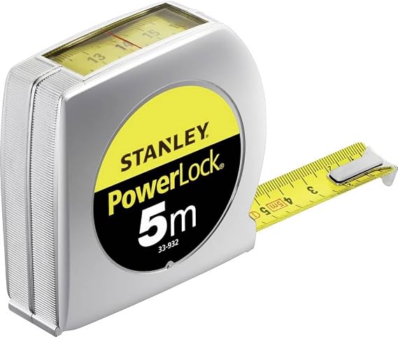 Stanley 033932 Powerlock Tape 5m Top Reader