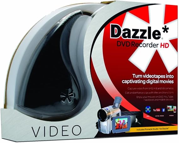Corel Pinnacle Dazzle DVD Recorder HD - Video Capture Card Device [PC Disc]